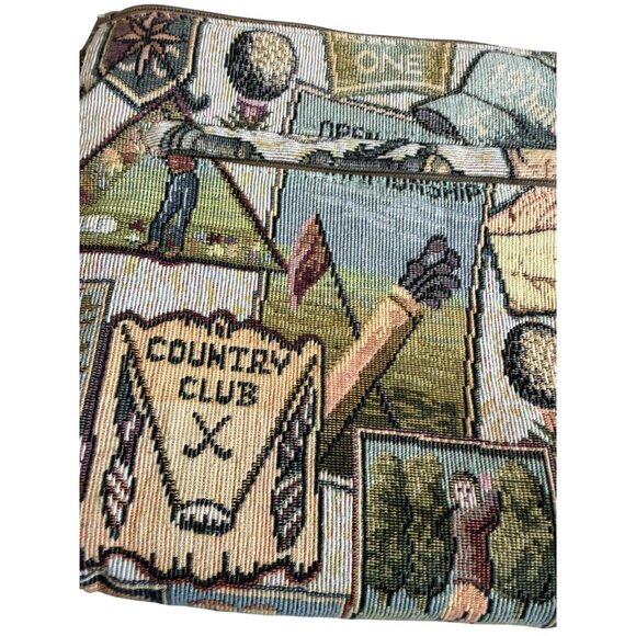 BAGS BY PINKY Country Club Golf Vintage Crossbody Bag - Picture 5 of 8